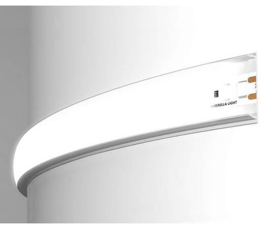 Алюминиевый накладной профиль Ambrella Light Alum Profile GP1600WH, изображение 8