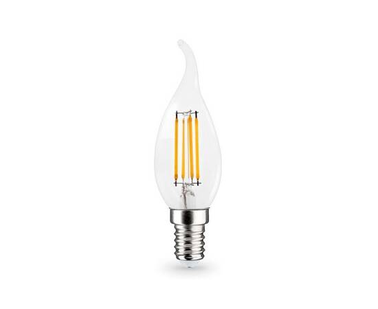 Филаментная светодиодная лампа Ambrella Light Bulbing E14 15W 4000K свеча на ветру 351524