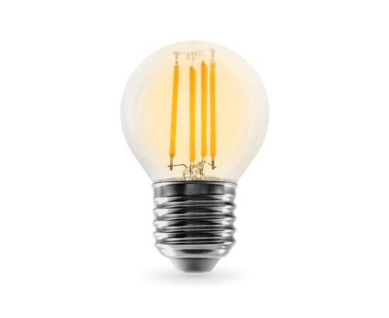 Филаментная светодиодная лампа Ambrella Light Bulbing E27 15W 2700K шар 451523