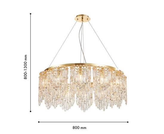 Подвесная люстра Favourite Diadem 4724-12P, изображение 3