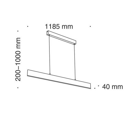 Подвесной светодиодный светильник Maytoni Step P010PL-L30G4K, изображение 4