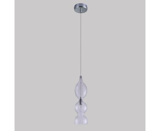 Подвесной светильник Crystal Lux Iris SP1 B Transparent
