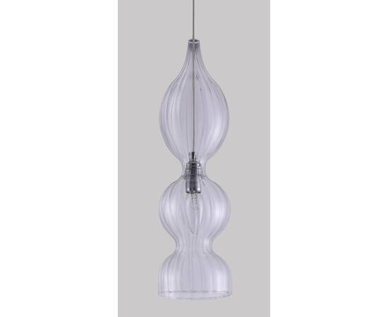 Подвесной светильник Crystal Lux Iris SP1 B Transparent, изображение 2