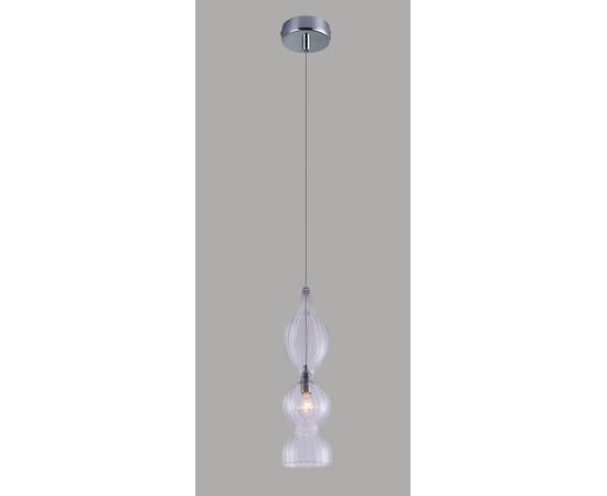 Подвесной светильник Crystal Lux Iris SP1 B Transparent, изображение 3