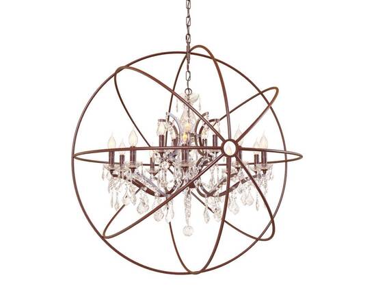 Подвесная люстра Loft IT Foucaults Orb Crystal Loft1897/15, изображение 4