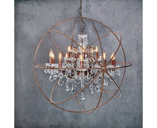 Подвесная люстра Loft IT Foucaults Orb Crystal Loft1897/15, изображение 5