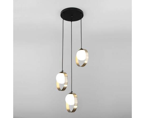 Подвесная люстра Eurosvet Dublin 50205/3 черный/бронза, изображение 2