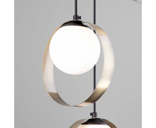 Подвесная люстра Eurosvet Dublin 50205/3 черный/бронза, изображение 3