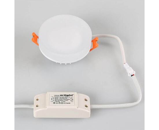 Встраиваемый светодиодный светильник Arlight LTD-80R-Opal-Roll 5W Warm White 020809, изображение 4