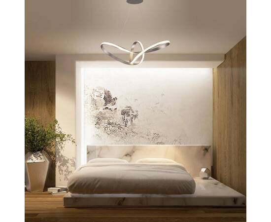 Подвесной светильник Eurosvet 90174/1 сатин-никель, изображение 4