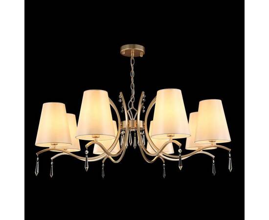 Подвесная люстра Crystal Lux Renata SP8 Gold, изображение 4