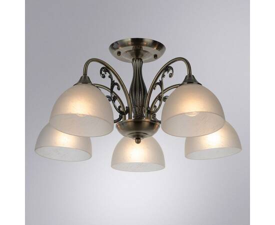 Потолочная люстра Arte Lamp Spica A3037PL-5AB, изображение 3