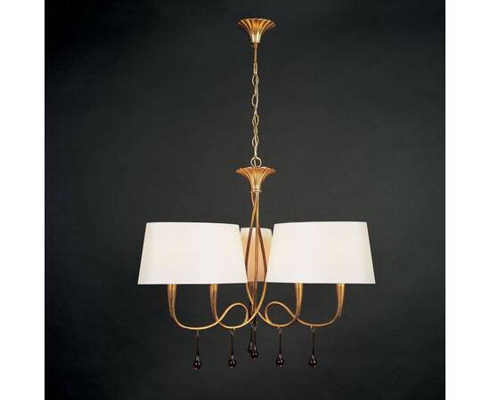 Подвесная люстра Mantra Paola Painted Gold 3540, изображение 4