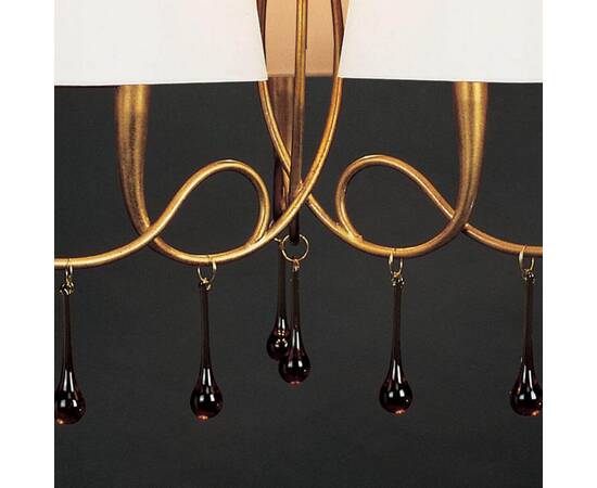 Подвесная люстра Mantra Paola Painted Gold 3540, изображение 5