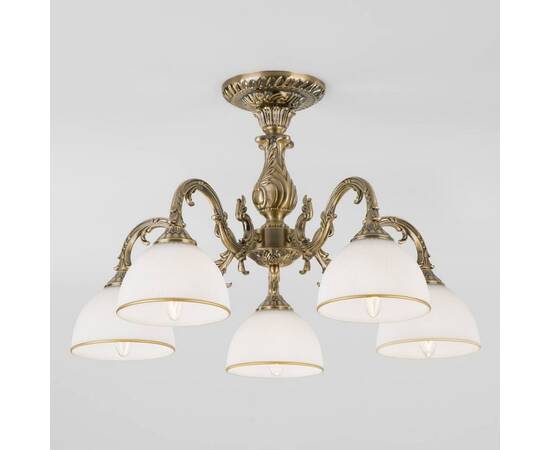 Потолочная люстра Eurosvet Caldera 60106/5 античная бронза