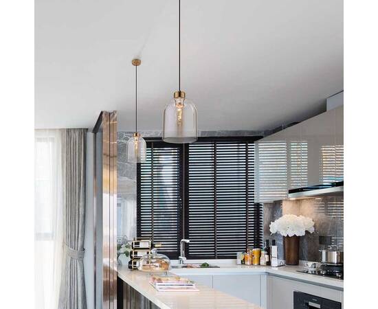 Подвесной светильник Eurosvet Tandem 50119/1 латунь, изображение 4