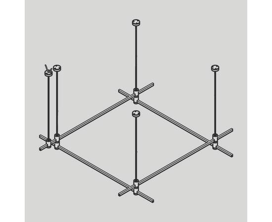 Основание на тросовых подвесах Hang для трековых светильников Maytoni Technical Flarity TFC-Flar-H04, изображение 2
