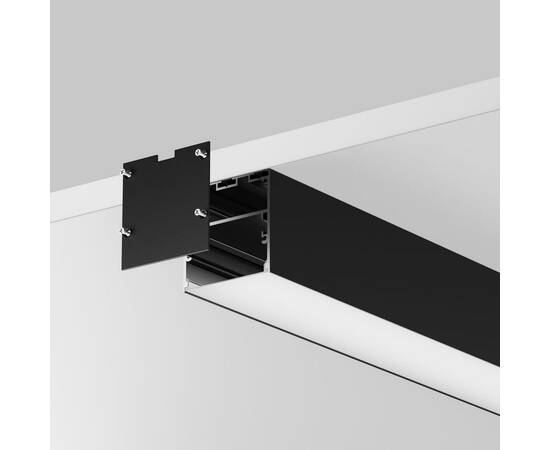 Алюминиевый профиль накладной-подвесной 50x50 Maytoni Led Strip ALM-5050T-B-3M 633009, изображение 4