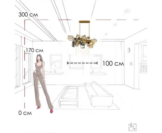 Подвесная люстра Loft IT Britannica 10401/1000L, изображение 10