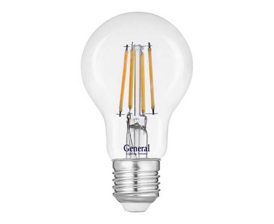 Филаментная светодиодная лампа General GLDEN-A60S-13-230-E27-2700 662239