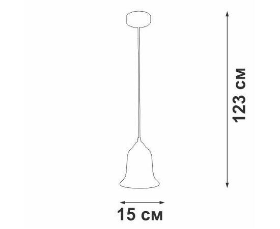 Подвесной светильник Vitaluce V2928-1/1S, изображение 3