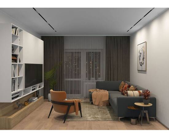 Трековый светодиодный светильник Denkirs DK8001-BK, изображение 5