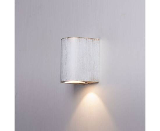 Уличный настенный светильник Arte Lamp Doppio A3502AL-1WG, изображение 3
