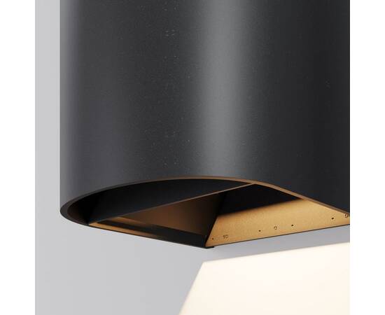 Уличный настенный светильник Maytoni Drape O526WL-L10B3K, изображение 2
