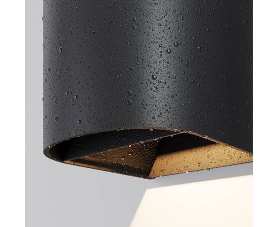 Уличный настенный светильник Maytoni Drape O526WL-L10B3K, изображение 4