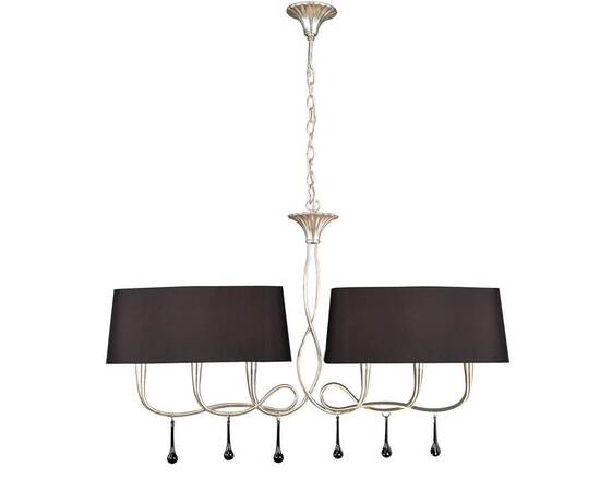Подвесной светильник Mantra Paola Painted Silver 3531