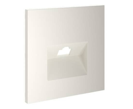 Накладка для розетки компьютерной RJ45 кат.6 Voltum S70 (хлопок) VLS001313, изображение 3