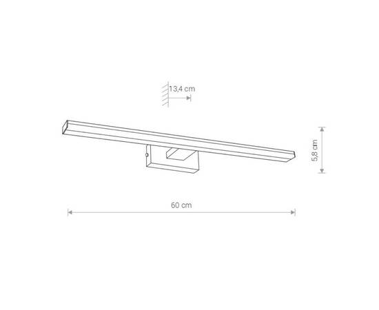 Подсветка для зеркал Nowodvorski Picasso Led 8131, изображение 2