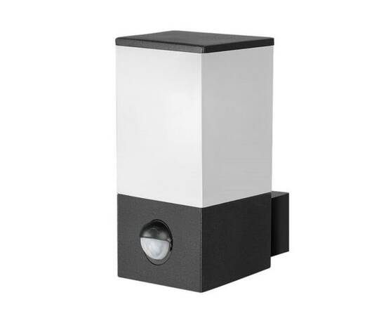 Уличный настенный светильник Arte Lamp Plate A3711AL-1BK