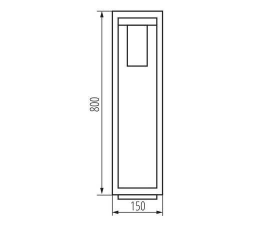 Садовый светильник Kanlux VIMO 80 B 34988, изображение 2