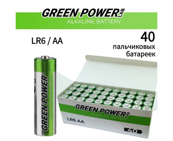 Батарейка GREEN POWERlab LR6/316/AA S4