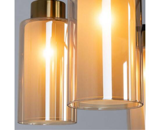 Потолочная люстра Arte Lamp Leo A7027PL-6BK, изображение 4