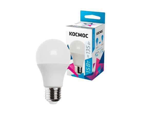 Лампа светодиодная LED 15Вт 220В Е27 D60х108 4500 белый A60