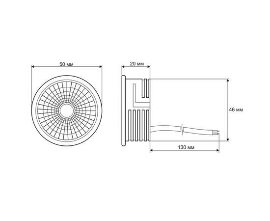 Светодиодный модуль Denkirs DK3000-5W, изображение 3