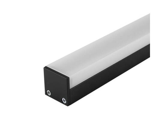 Профиль с рассеивателем Arlight SL-LINE-2011M-2500 BLACK+OPAL SQUARE 027993, изображение 2