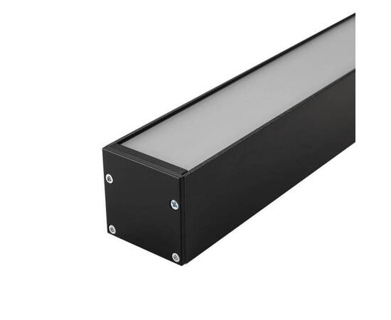 Профиль с рассеивателем Arlight SL-LINE-3535-2500 BLACK+OPAL 027986, изображение 2