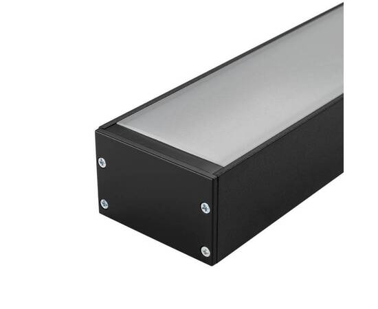 Профиль с рассеивателем Arlight SL-LINE-4932-2500 BLACK+OPAL 027988, изображение 3