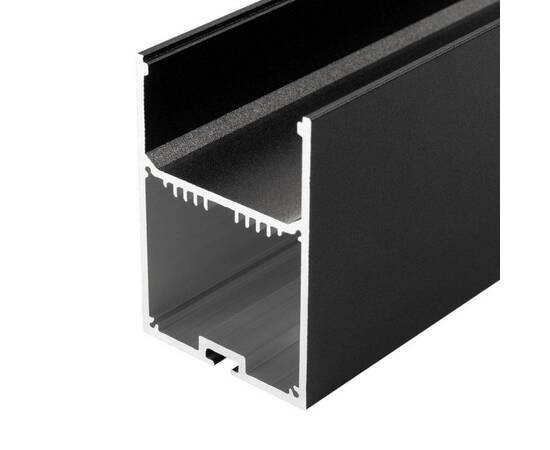 Профиль с рассеивателем Arlight SL-LINE-4970-2500 BLACK+OPAL 027989, изображение 4