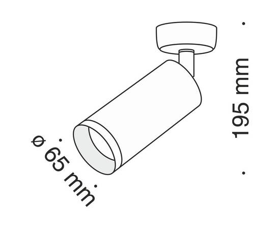 Спот Maytoni Focus C017CW-01MG, изображение 3
