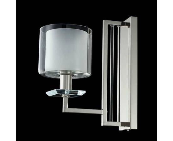 Бра Crystal Lux Nicolas AP1 Nickel/White, изображение 2