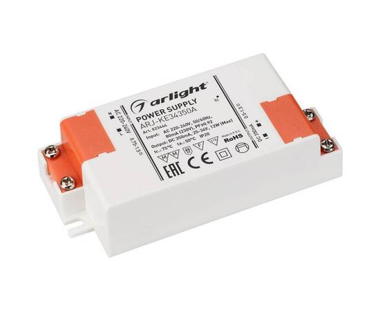 Драйвер Arlight ARJ-KE34350A 25-34V 12W IP20 0,35A 023444