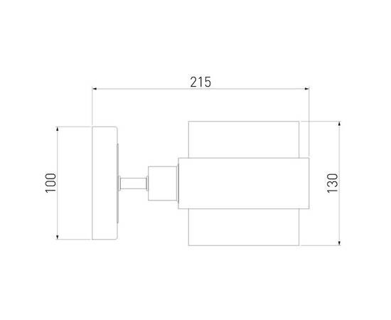 Бра Eurosvet Arcada 70127/1 черный, изображение 2
