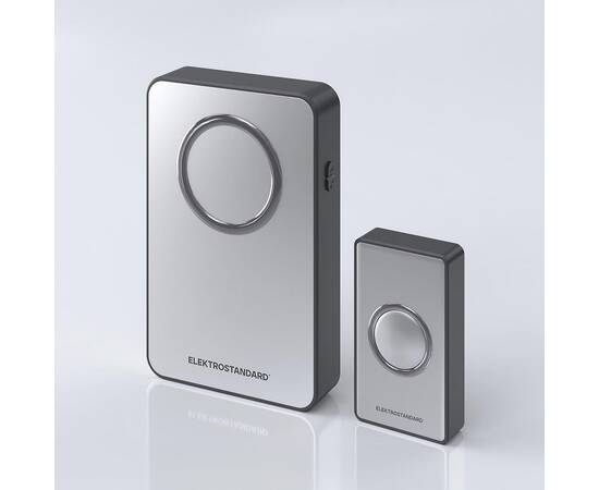 Звонок беспроводной Elektrostandard DBQ27M WL серебро/чёрный a055697