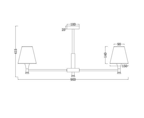 Потолочная люстра Freya Perfetto FR5098PL-08BBS, изображение 2