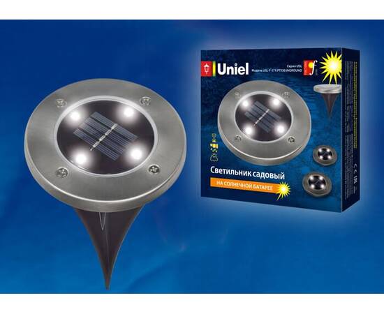 Светильник на солнечных батареях Uniel Functional USL-F-171/PT130 Inground UL-00004274, изображение 10