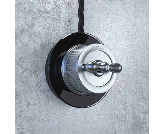 Рамка на 1 пост черная Werkel W0015108 4690389166426, изображение 2